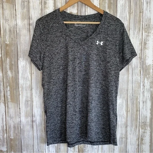 Under Armor Heather Grey Loose Tee - Picture 1 of 5